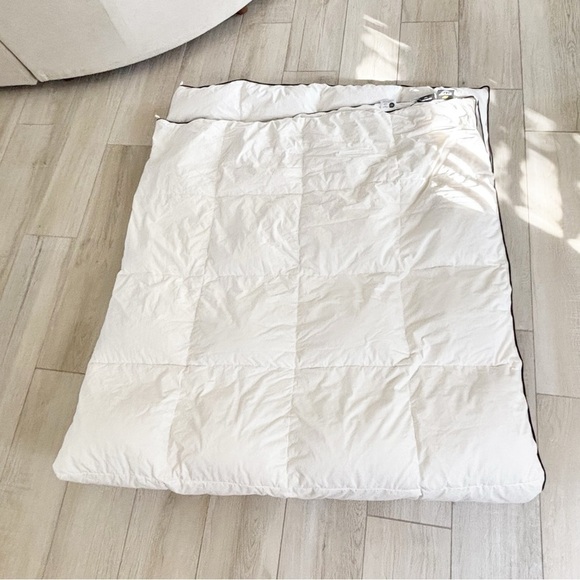 HYVIF Premium White Down Comforter Down Imported From Hungary Queen 90” X 90” - Picture 1 of 11
